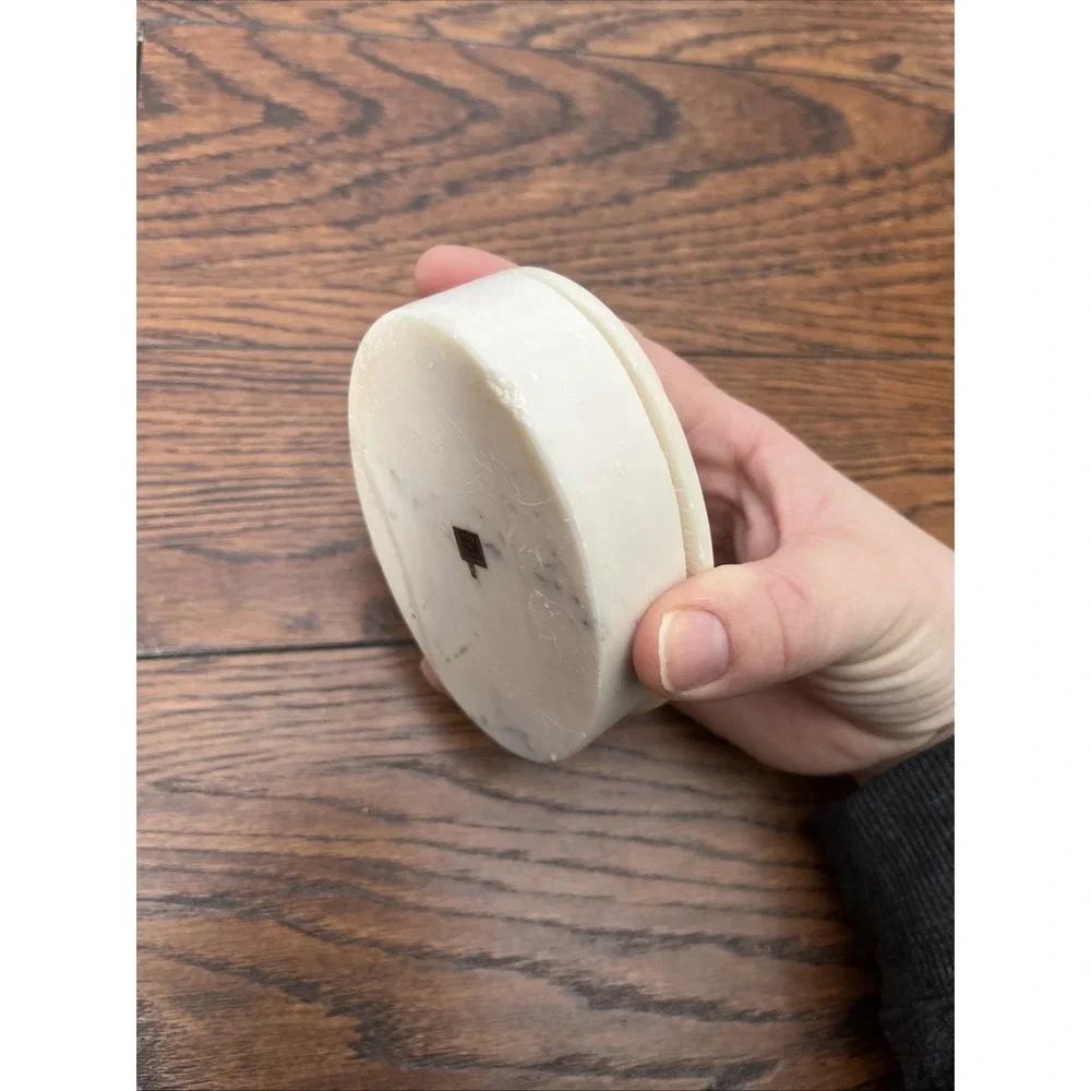 Vintage Mother of Pearl Inlay Alabaster Lidded Oval Trinket Box 4